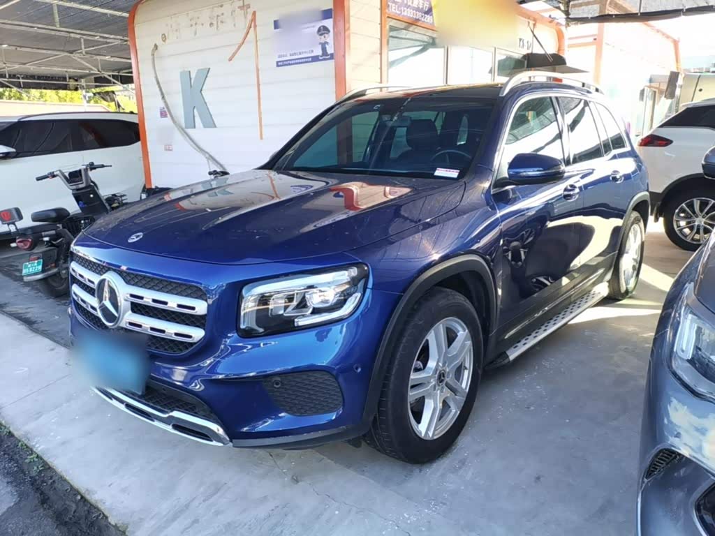 Mercedes-Benz GLB, 2021 г., синий, 49 400 км Mercedes-Benz 奔驰GLB, 2021 г., синий, 49 400 км