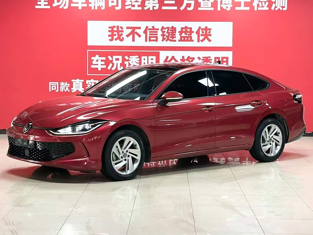 Volkswagen Lamando, 2025 г., красный / фиолетовый, 10 000 км Volkswagen Lamando 2025 Lamando L 280TSI DSG комплектация «Сюаньла»