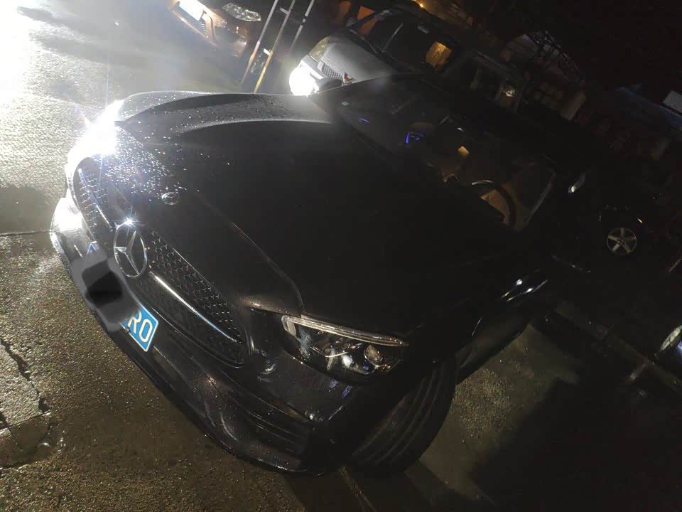 Mercedes-Benz C-Class, 2024 г., серебристый / серый, 30 000 км Mercedes-Benz C-Class 2024 второе обновление C 260 L 皓夜 Спорт