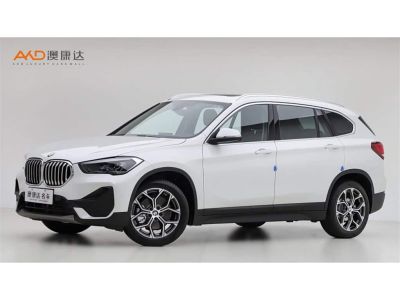 BMW X1, 2021 г., шампань / коричневый, 50 000 км BMW X1 2022 sDrive25Li комплектация «Лидер»