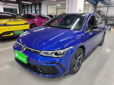 Volkswagen Golf, 2022 г., синий, 24 000 км Volkswagen Golf 2021 280TSI DSG R-Line