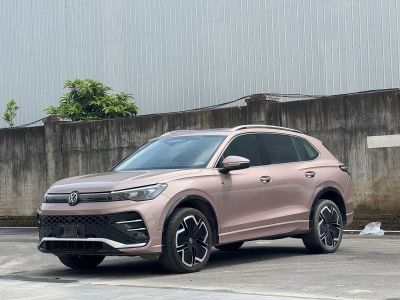 Volkswagen Tiguan L, 2024 г., красный / фиолетовый, 24 000 км Volkswagen Tiguan L 2024 PRO 330TSI одна ведущая ось Чжилин версия