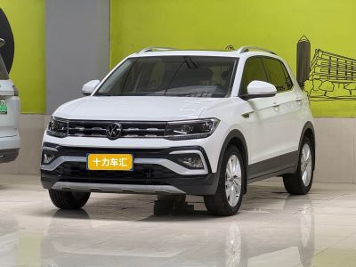 Volkswagen T-Cross, 2021 г., красный / фиолетовый, 37 000 км Volkswagen T-Cross 2022 280TSI DSG Комфорт