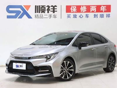 Toyota Levin, 2021 г., серебристый / серый, 77 600 км
