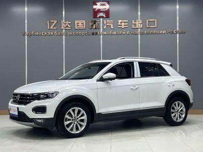 Volkswagen T-Roc, 2022 г., белый, 18 500 км Volkswagen T-Roc 2022 280TSI DSG одна ведущая ось Элита PLUS