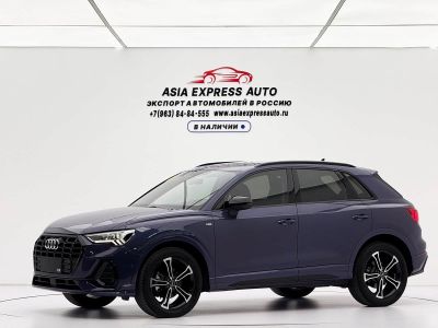 Audi 奥迪Q3, 2022 г., красный / фиолетовый, 25 000 км