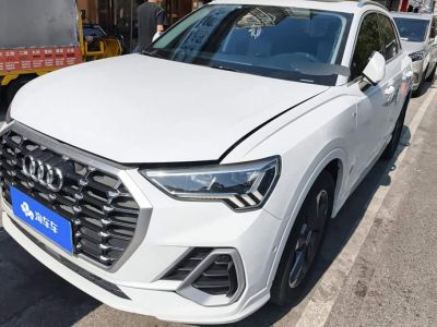 Audi 奥迪Q3, 2021 г., белый, 55 100 км