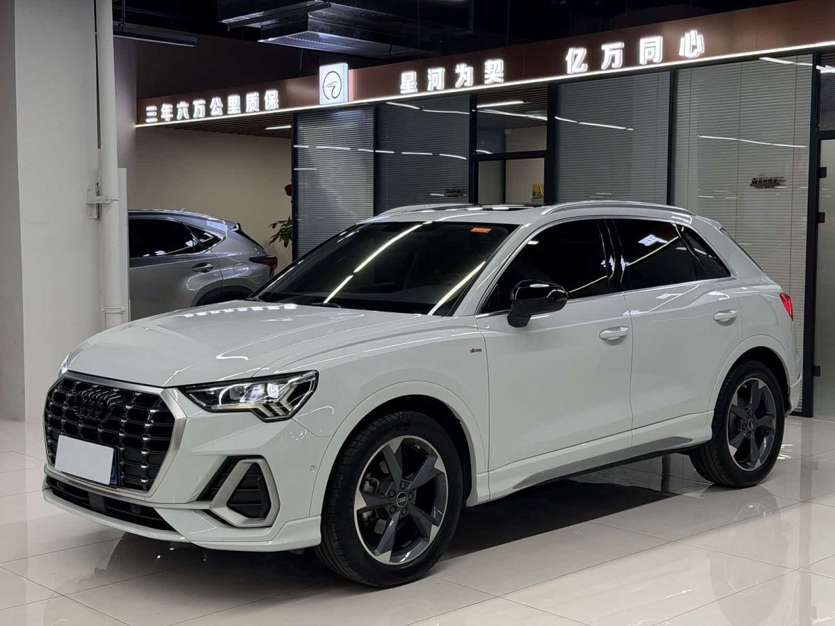 Audi 奥迪Q3, 2023 г., белый, 47 000 км