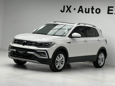 Volkswagen T-Cross, 2021 г., красный / фиолетовый, 37 000 км Volkswagen T-Cross 2022 280TSI DSG Комфорт