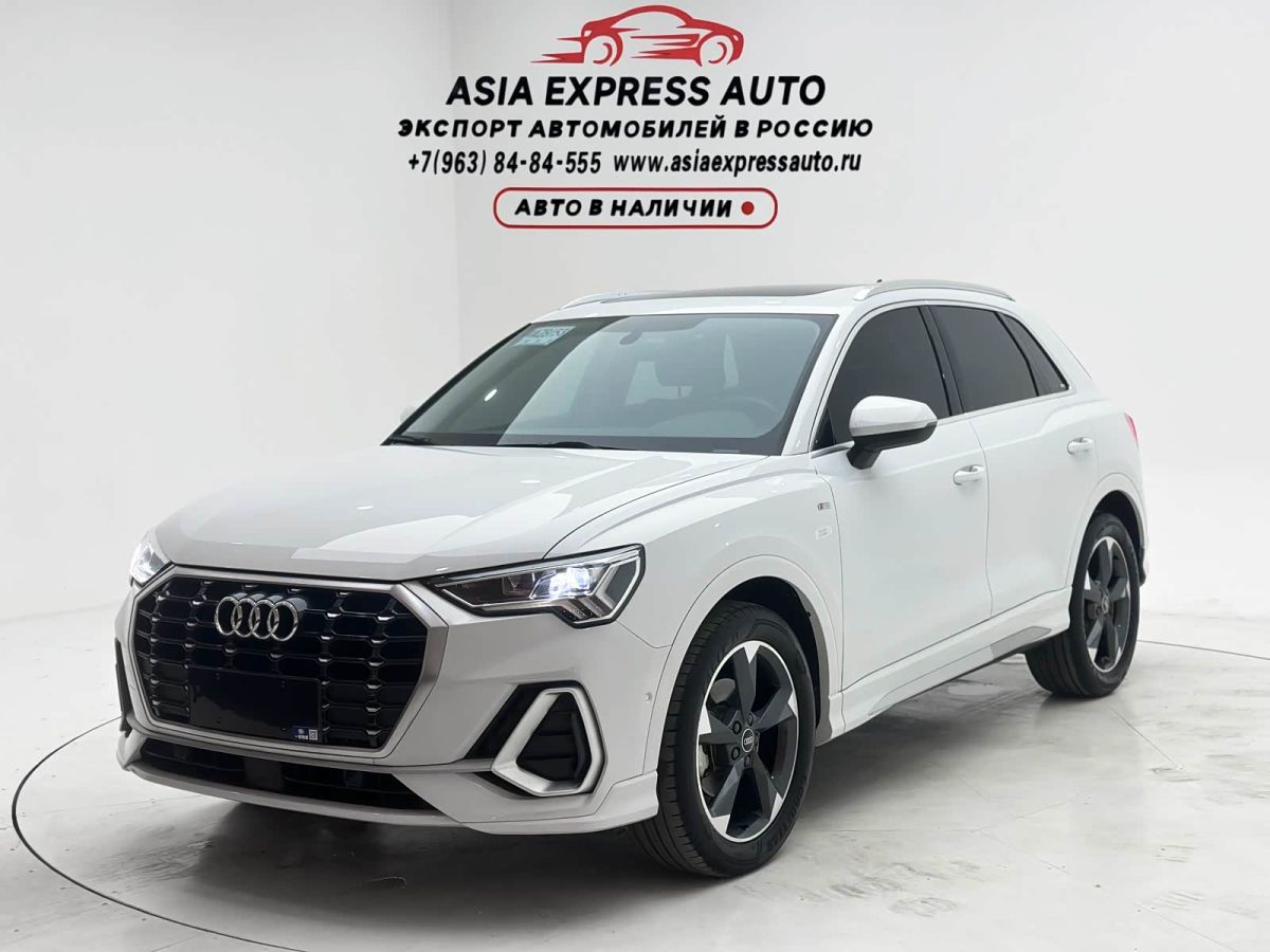 Audi 奥迪Q3, 2022 г., белый, 50 000 км