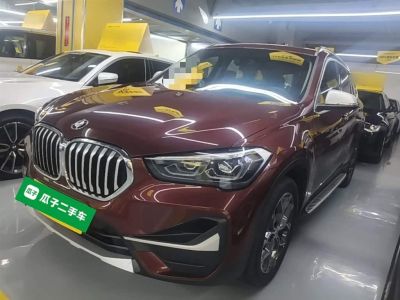 BMW X1, 2021 г., красный / фиолетовый, 15 000 км BMW X1 2021 sDrive20Li комплектация «Эксклюзив»