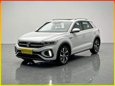 Volkswagen T-Roc, 2023 г., белый, 24 100 км Volkswagen T-Roc 2023 300TSI DSG одна ведущая ось Чэньгуан версия
