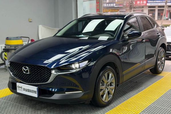 Mazda CX-30, 2021 г., синий, 33 000 км