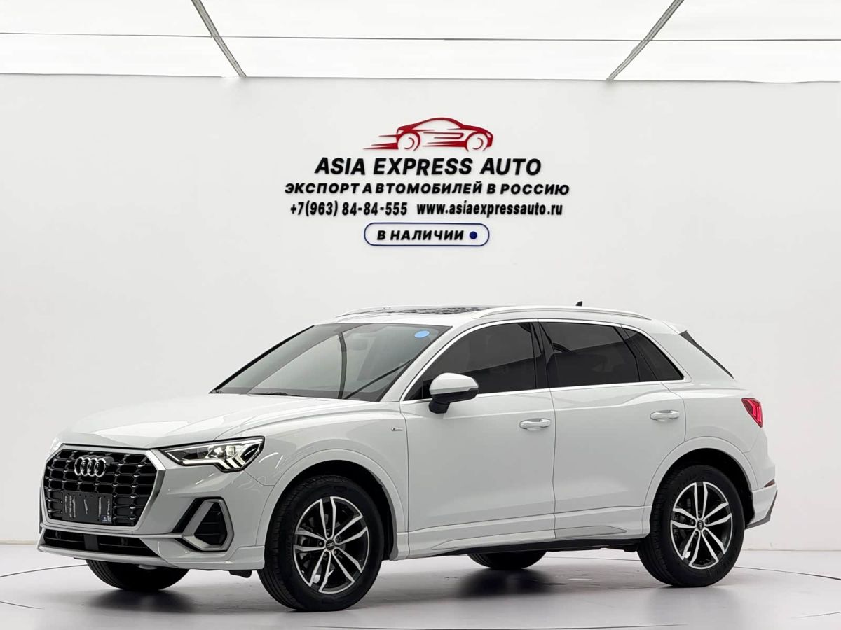 Audi Q3, 2023 г., белый, 25 000 км Audi 奥迪Q3, 2023 г., белый, 25 000 км