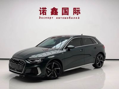 Audi A3, 2022 г., зелёный, 27 000 км
