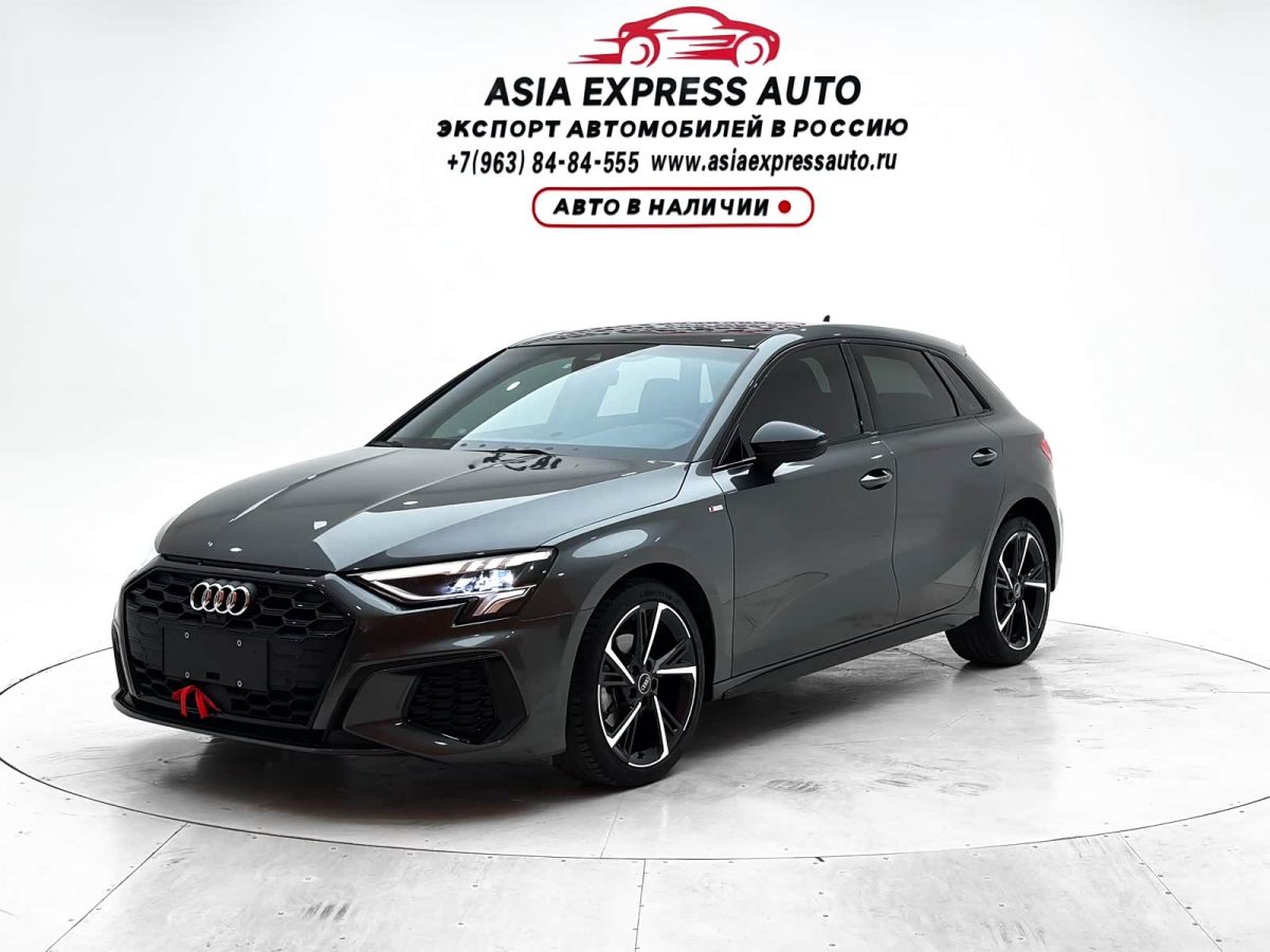 Audi A3, 2023 г., серебристый / серый, 39 800 км Audi A3, 2023 г., серебристый / серый, 39 800 км