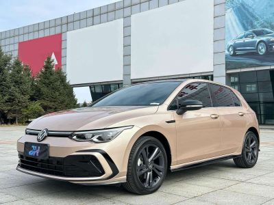 Volkswagen Golf, 2022 г., чёрный, 33 800 км Volkswagen Golf 2021 280TSI DSG R-Line