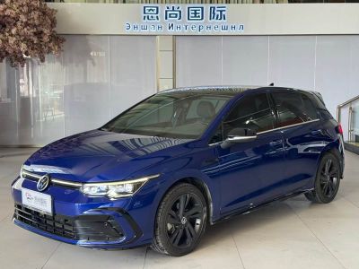 Volkswagen Golf, 2022 г., синий, 24 000 км Volkswagen Golf 2021 280TSI DSG R-Line