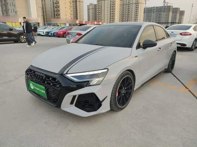 Audi A3, 2021 г., серебристый / серый, 37 800 км