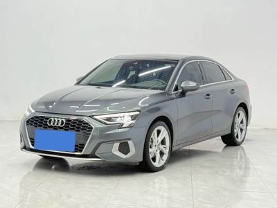 Audi A3, 2021 г., серебристый / серый, 36 100 км