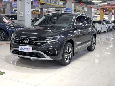 Volkswagen Tayron, 2022 г., синий, 41 000 км Volkswagen Tayron 2023 280TSI одна ведущая ось комплектация «Люкс Plus», исполнение «Цзиньцзе»
