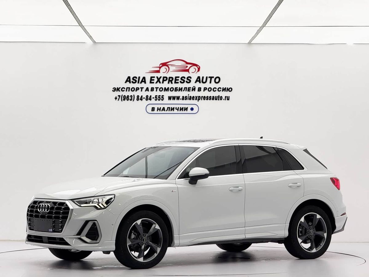 Audi 奥迪Q3, 2022 г., белый, 45 000 км