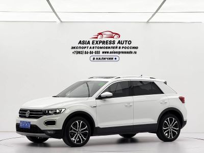 Volkswagen T-Roc, 2022 г., белый, 18 500 км Volkswagen T-Roc 2022 280TSI DSG одна ведущая ось Комфорт PLUS