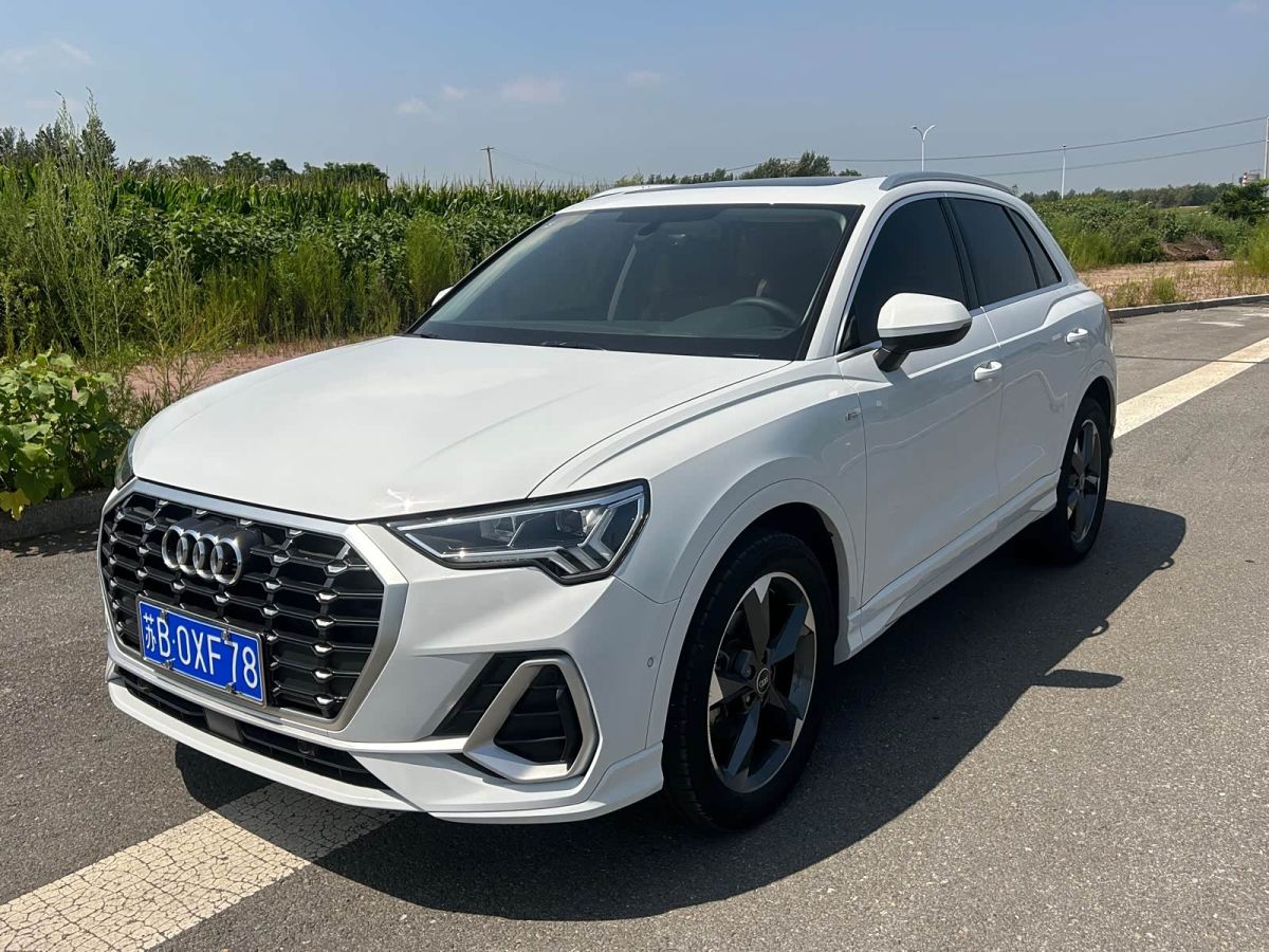 Audi 奥迪Q3, 2022 г., белый, 36 000 км