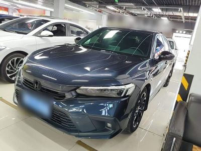 Honda Civic, 2023 г., синий, 56 800 км