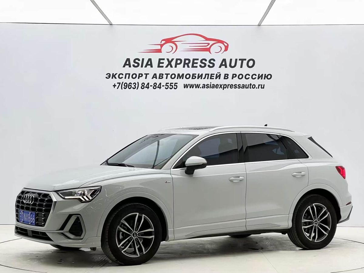 Audi Q3, 2022 г., белый, 39 000 км Audi 奥迪Q3, 2022 г., белый, 39 000 км