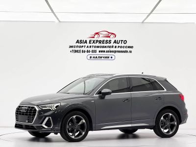 Audi Q3, 2023 г., серебристый / серый, 28 000 км Audi 奥迪Q3, 2023 г., серебристый / серый, 29 000 км