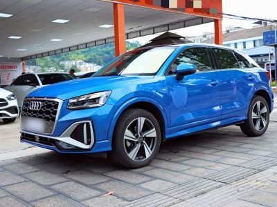 Audi 奥迪Q2L, 2021 г., синий, 33 200 км