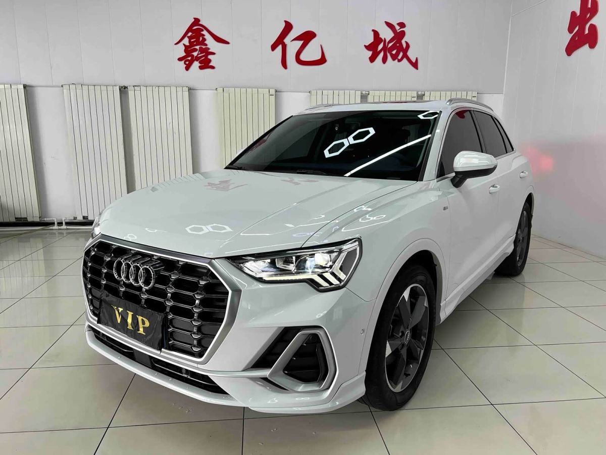 Audi 奥迪Q3, 2022 г., белый, 33 000 км