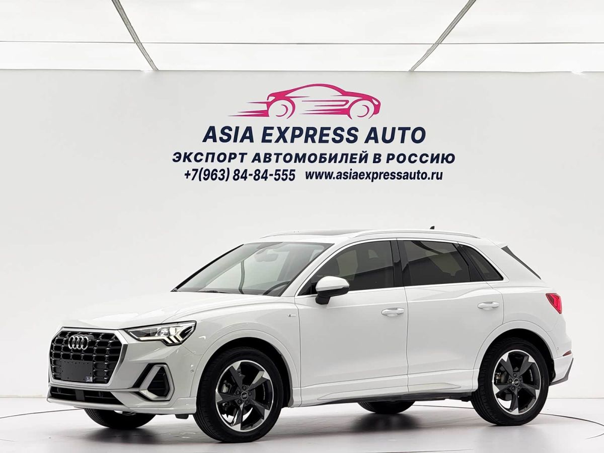 Audi Q3, 2022 г., белый, 25 700 км Audi 奥迪Q3, 2022 г., белый, 25 700 км