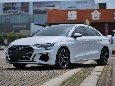 Audi A3, 2022 г., белый, 46 000 км