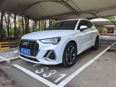 Audi 奥迪Q3, 2023 г., белый, 50 000 км