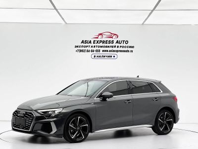 Audi A3, 2023 г., серебристый / серый, 38 000 км Audi A3, 2023 г., серебристый / серый, 39 000 км