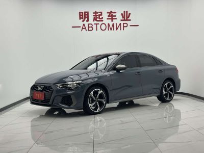 Audi A3, 2023 г., серебристый / серый, 38 000 км