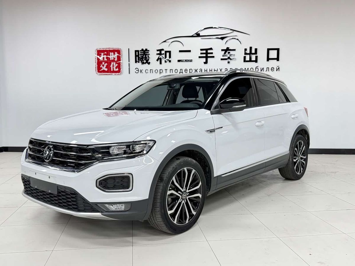 Volkswagen T-Roc, 2022 г., белый, 46 000 км Volkswagen T-Roc 2022 280TSI DSG одна ведущая ось Комфорт PLUS
