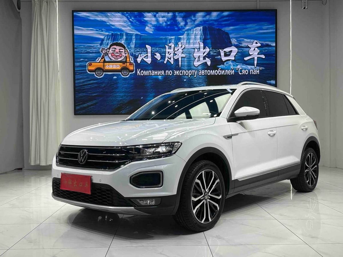 Volkswagen T-Roc, 2023 г., белый, 41 100 км Volkswagen T-Roc 2022 280TSI DSG одна ведущая ось Комфорт PLUS