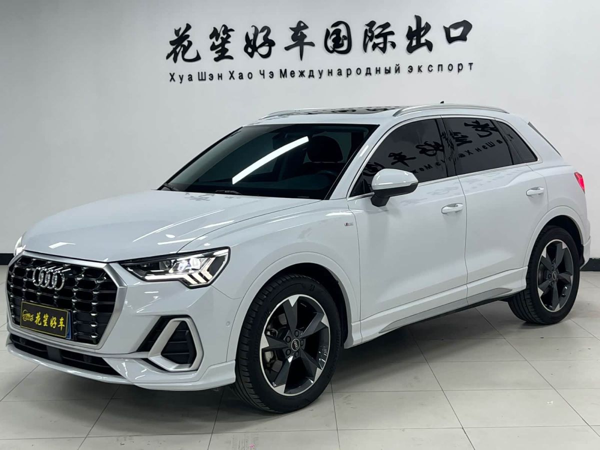 Audi 奥迪Q3, 2022 г., белый, 38 000 км