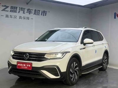 Volkswagen Tiguan L, 2023 г., белый, 26 400 км Volkswagen Tiguan L 2023 280TSI автомат одна ведущая ось ограниченная серия «Чаочуан»