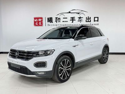 Volkswagen T-Roc, 2022 г., белый, 39 000 км Volkswagen T-Roc 2022 280TSI DSG одна ведущая ось Комфорт PLUS