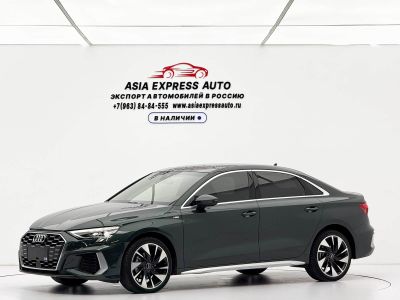 Audi A3, 2022 г., зелёный, 32 400 км