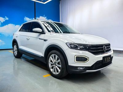 Volkswagen T-Roc 2021 обновлённая версия 280TSI DSG одна ведущая ось Элита Чжилянь версия