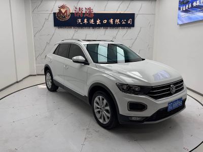 Volkswagen T-Roc, 2022 г., белый, 32 000 км Volkswagen T-Roc 2022 280TSI DSG одна ведущая ось Элита PLUS