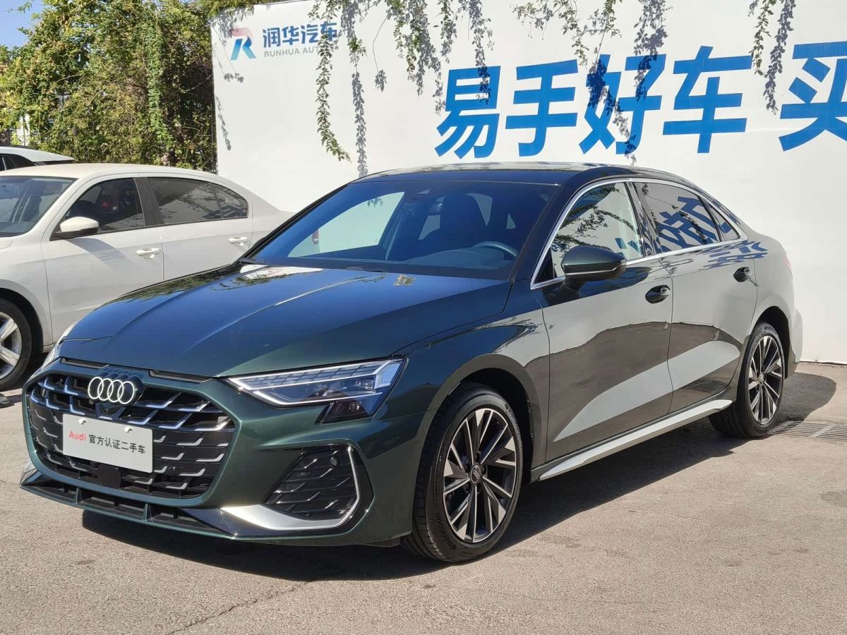 Audi A3, 2025 г., зелёный, 4 300 км Audi A3, 2025 г., зелёный, 4 300 км