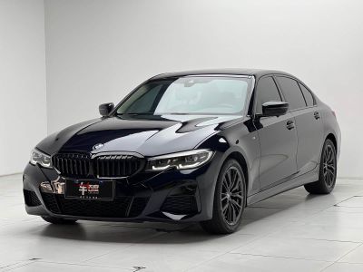 BMW 3 серия, 2022 г., синий, 28 000 км BMW 3 серия 2022 325Li пакет M Sport, исполнение «Ночь»