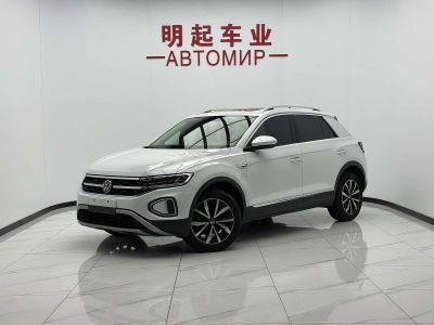 Volkswagen T-Roc, 2023 г., белый, 30 000 км Volkswagen T-Roc 2023 280TSI DSG одна ведущая ось Шигуан версия