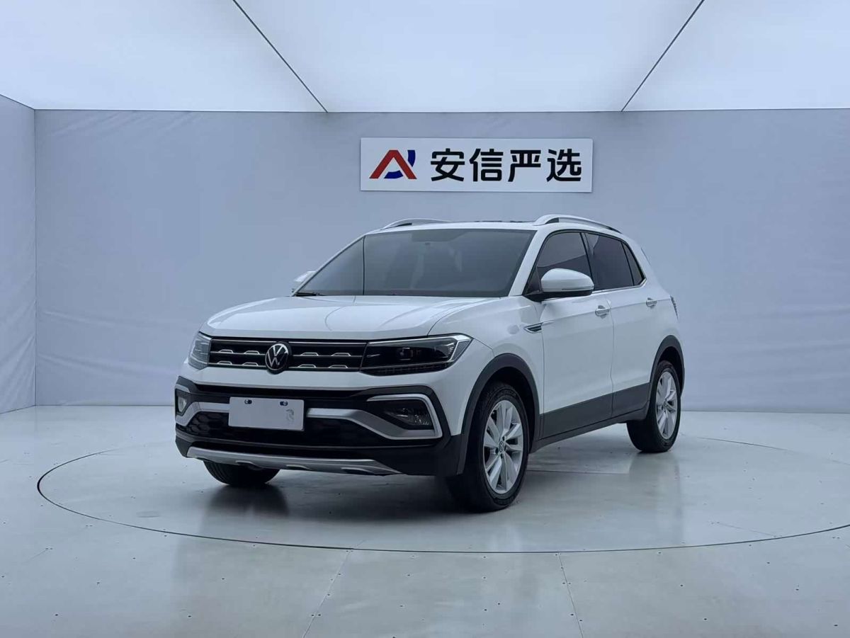 Volkswagen T-Cross, 2022 г., белый, 40 000 км Volkswagen T-Cross 2022 1.5L Автомат Комфорт
